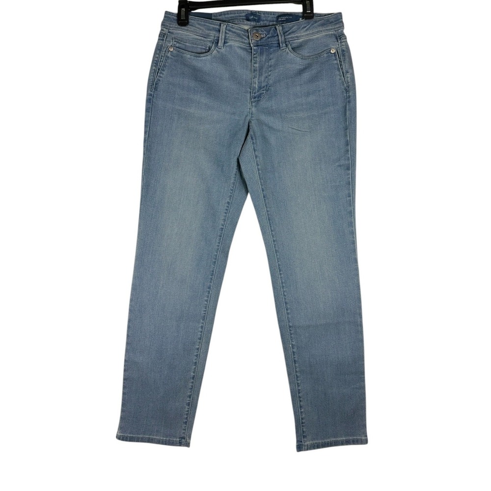 J. Jill Authentic Fit Slim Ankle Jeans Montreal Wash Light Blue Size 8 NWT